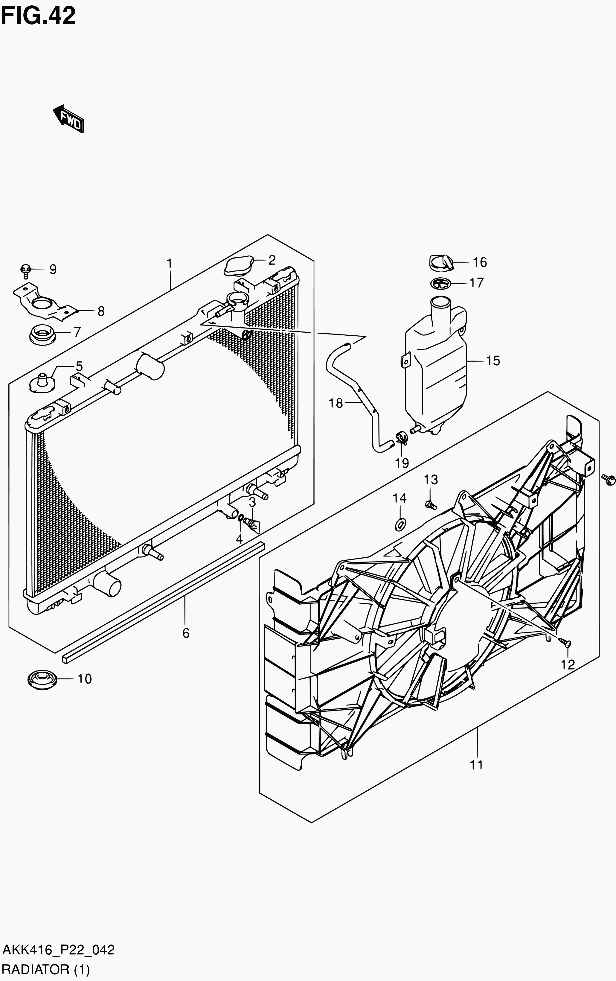 FCA 17920-75F00 - Tapa, radiador vegaparts.es