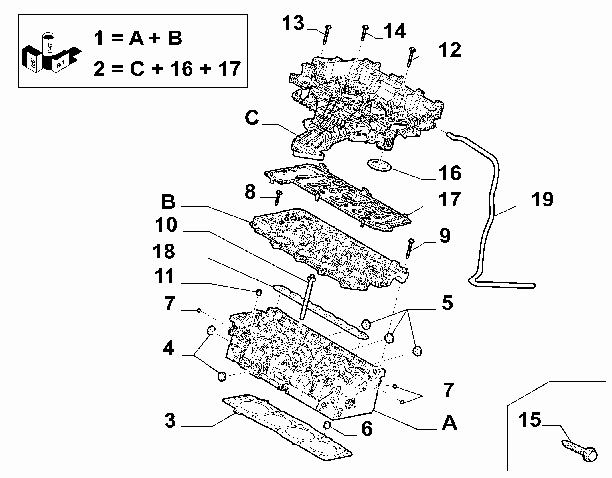 FCA 9671432980 - Junta, tapa de culata de cilindro vegaparts.es