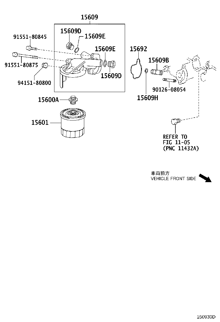 LEXUS 90915-20003 - Filtro de aceite vegaparts.es
