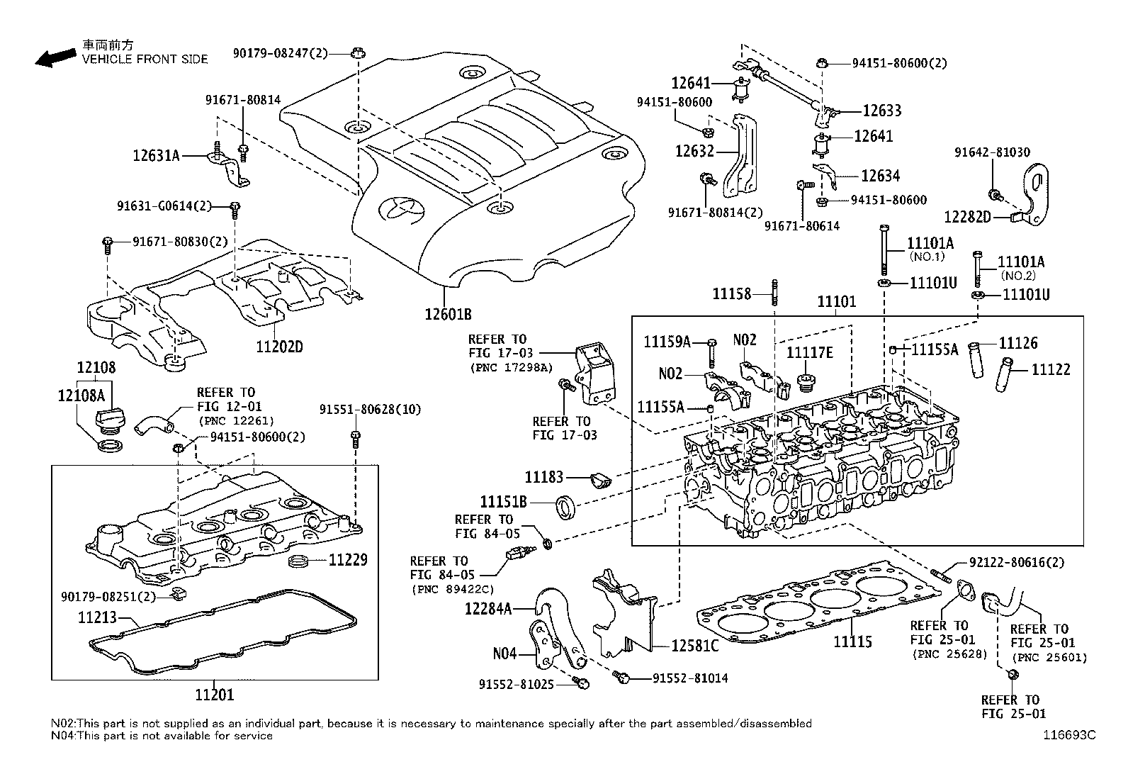TOYOTA 11213-30021 - Junta, tapa de culata de cilindro vegaparts.es