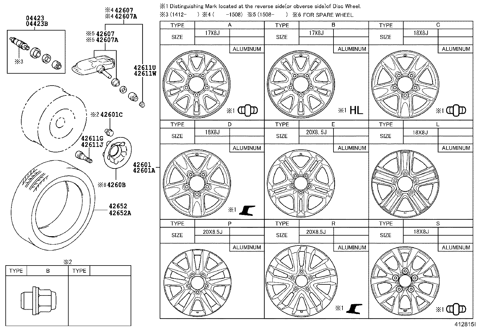 LEXUS 4260748020 - Sensor de ruedas, control presión neumáticos vegaparts.es