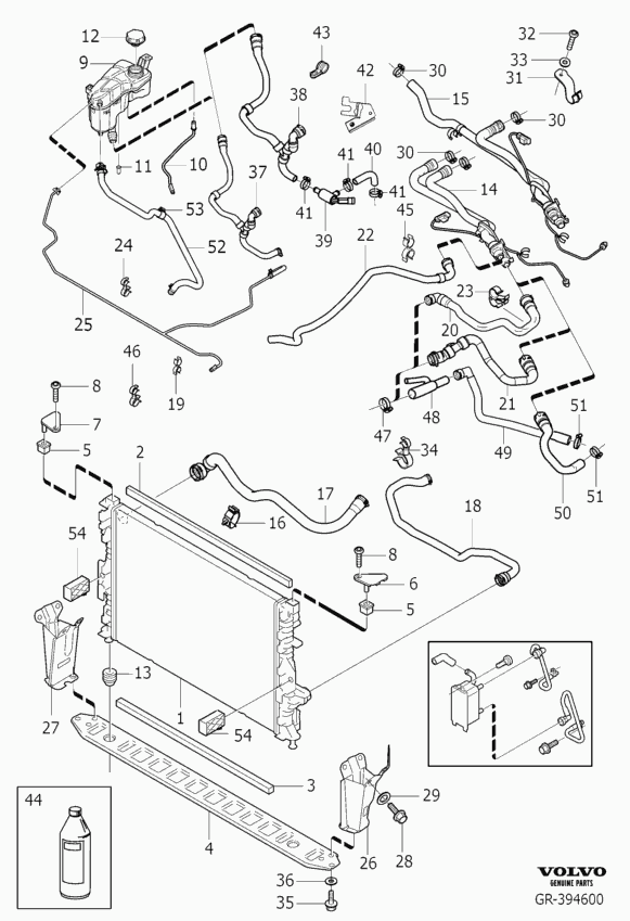 Volvo 30680002 - Tapón, depósito de refrigerante vegaparts.es