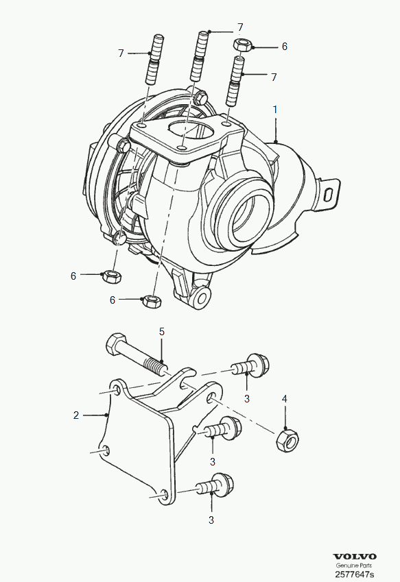FORD 36002265 - Juego de montaje, turbocompresor vegaparts.es
