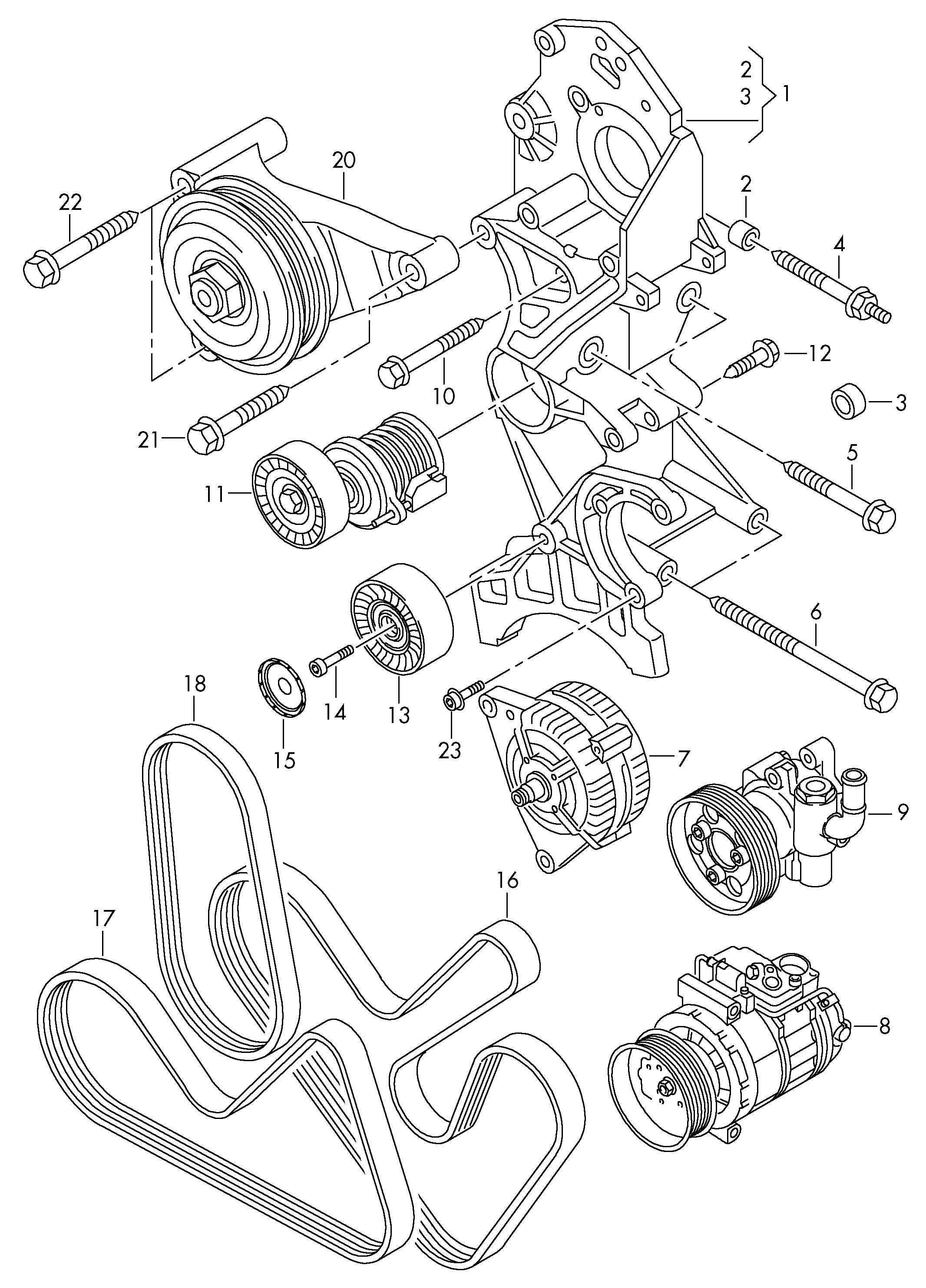 BOSCH 1 987 948 486 - Correa trapecial poli V vegaparts.es