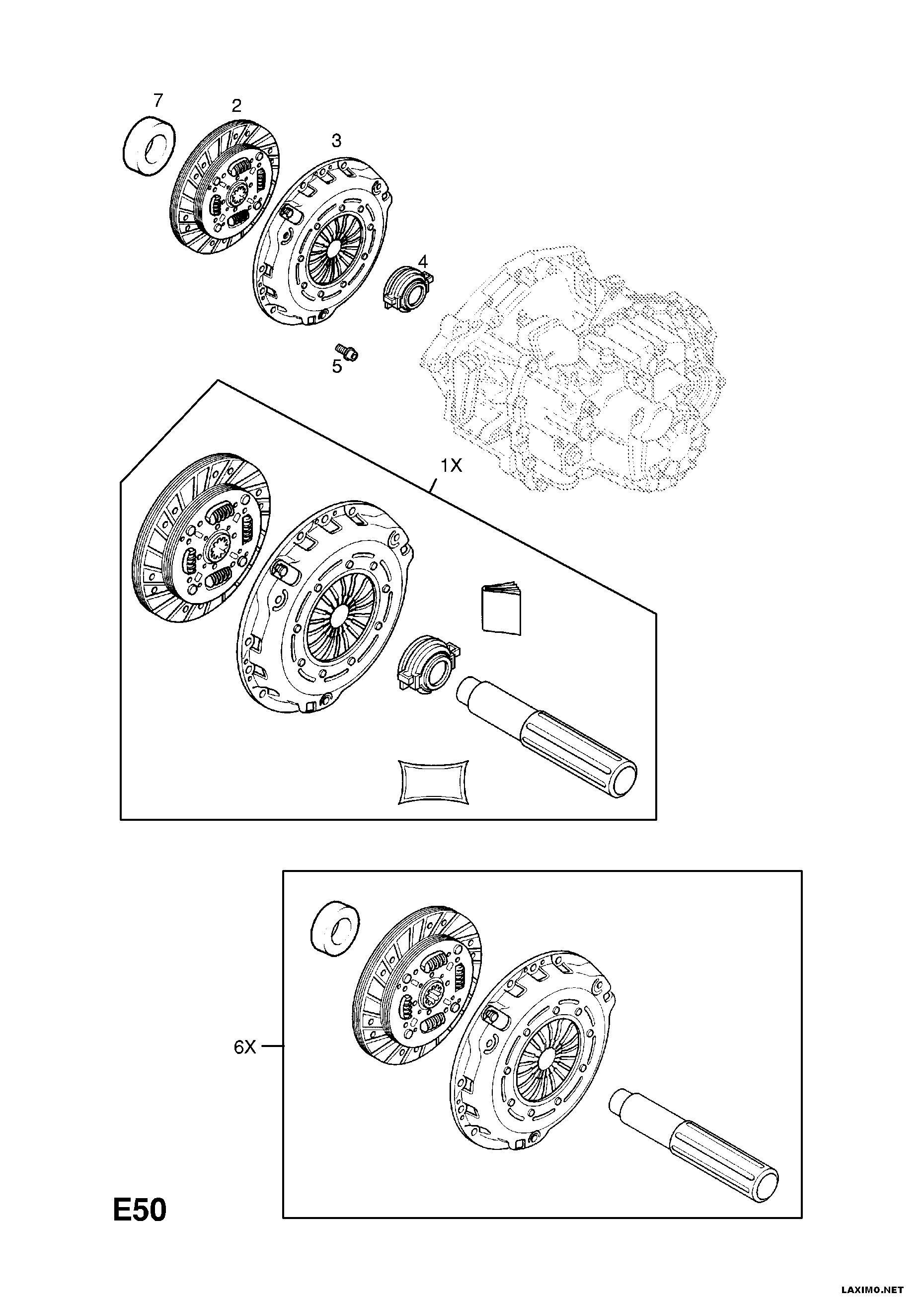 PSA 45 00 022 - Kit de embrague vegaparts.es